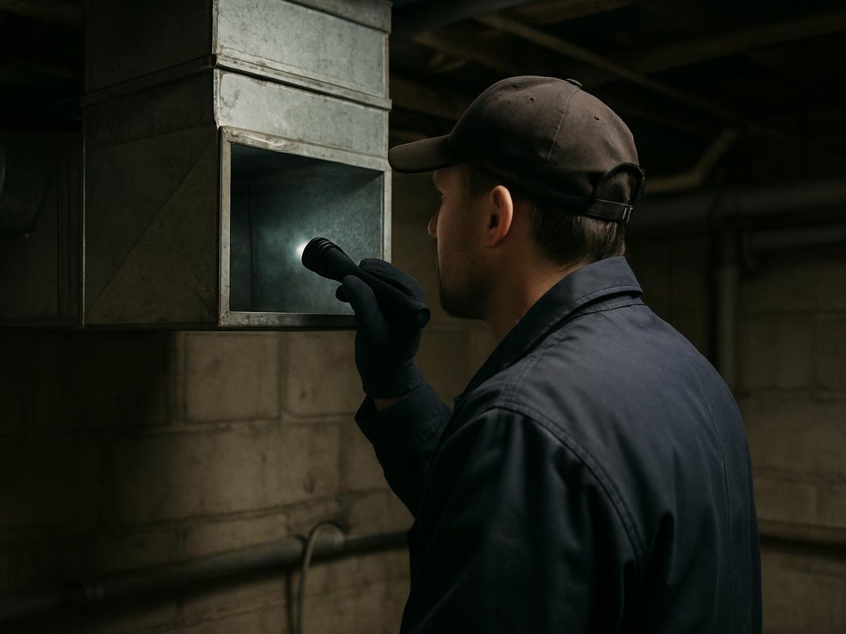 Grand Cliffs Air Duct Services work in Ridgefield